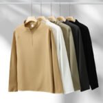 Men’s Long Sleeve Half-Zip Sports T-Shirt - Image 4
