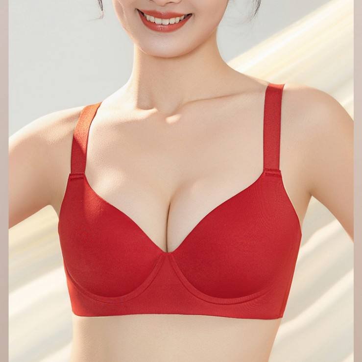 H0f6e1ed86fe642eeb53d322f56b35bf1L Women’s Breathable Seamless Bra – Soft Push-Up Comfort Fit - Image 1