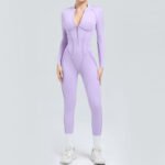 Women’s Backless High-Waist Yoga & Fitness Bodysuit