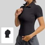 Women’s Half-Zip Quick-Dry Fitness Top