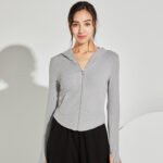 Women’s Hooded Quick-Dry Sports & Fitness Jacket