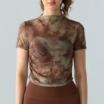 Women’s Mesh Breathable Quick-Dry Gym & Yoga Crop Top