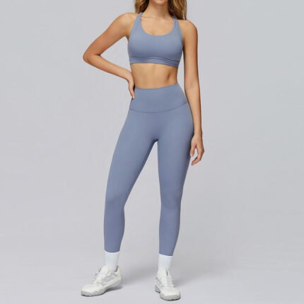 Women’s Seamless High-Waist Gym & Yoga Set