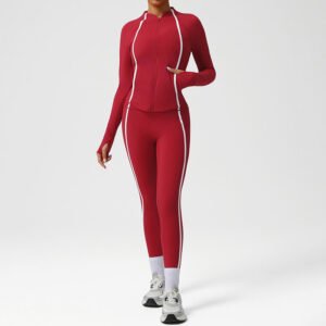Women’s Color-Block 2-Piece Yoga & Pilates Set