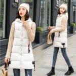 Women’s Warm Padded Stand-Collar Winter Vest