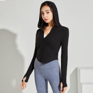 Women’s Hooded Quick-Dry Sports & Fitness Jacket