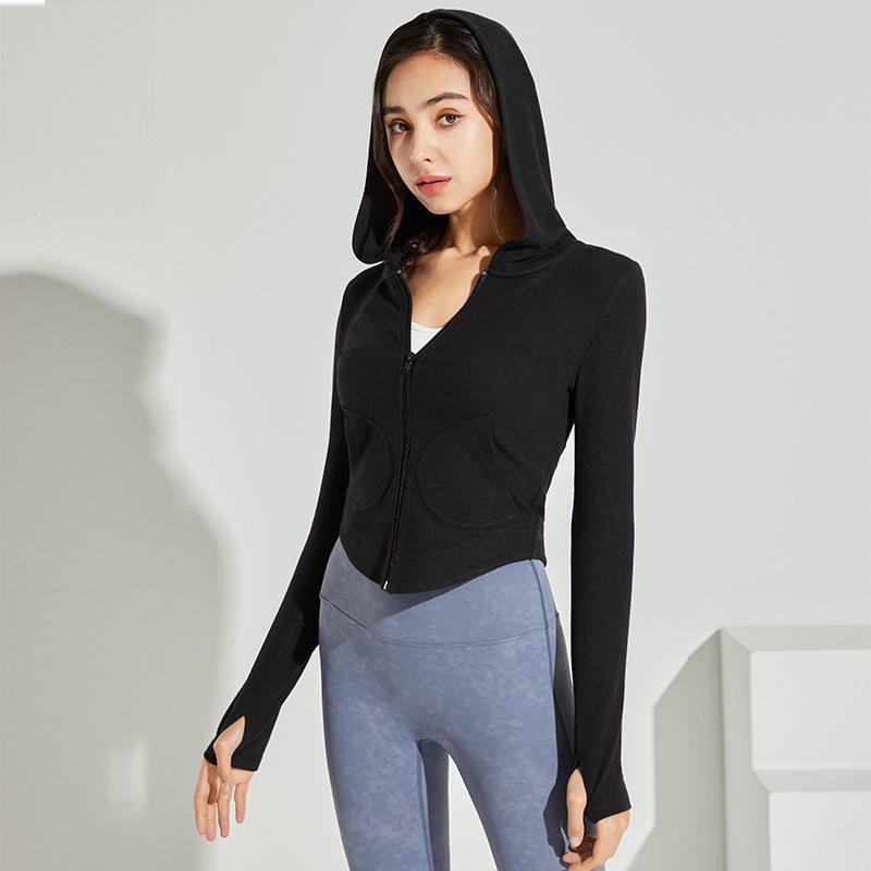Women’s Hooded Quick-Dry Sports & Fitness Jacket