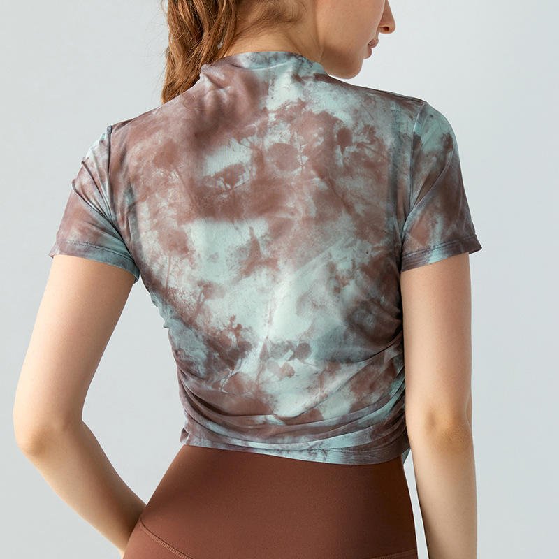 Women’s Mesh Breathable Quick-Dry Gym & Yoga Crop Top