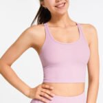 Women’s Seamless Crop Sports Bra Tank Top
