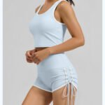 Women’s High-Waist Sports Top & Shorts Set