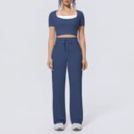 Women’s High-Waist Quick-Dry Yoga & Workout Set