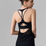 Women’s High-Impact Built-In Bra Backless Yoga Top