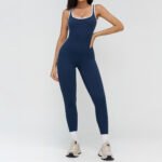 Women’s Backless Scrunch Butt Yoga & Fitness Jumpsuit