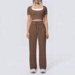 Women’s High-Waist Quick-Dry Yoga & Workout Set