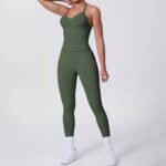 Women’s High-Waist Sports Top & Shorts Set