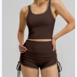Women’s High-Waist Sports Top & Shorts Set