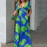 Women’s Slim-Fit Knitted Pencil Maxi Dress