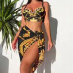 Women’s Bikini Swimsuit with Beach Cover-Up