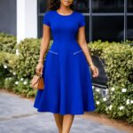 Women’s Elegant Plus-Size Summer Office & Party Dress