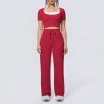Women’s High-Waist Quick-Dry Yoga & Workout Set