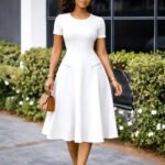Women’s Elegant Plus-Size Summer Office & Party Dress