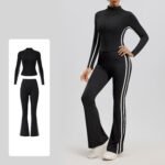 Women’s High-Waist Long-Sleeve Yoga Activewear Set
