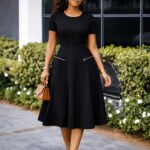 Women’s Elegant Plus-Size Summer Office & Party Dress