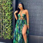 Women’s Plus-Size Colorful Tie-Dye Loose-Fit Maxi Dress