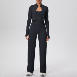 Women’s 3-Piece Seamless Yoga & Gym Activewear Set