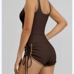 Women’s High-Waist Sports Top & Shorts Set