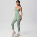 Women’s Ribbed Seamless 2-Piece Gym & Yoga Set
