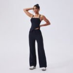 Women’s Quick-Dry Square-Neck Yoga & Gym Set