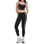 Women’s Color-Block Seamless Yoga & Fitness Set