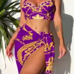 Women’s Bikini Swimsuit with Beach Cover-Up