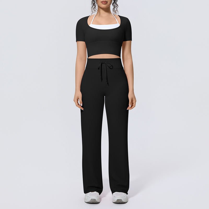 Women’s High-Waist Quick-Dry Yoga & Workout Set