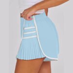 Women’s Quick-Dry Polyester Sports Shorts with Drawstring