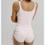Women’s High-Waist Sports Top & Shorts Set