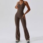 Women’s Soft Stretch Yoga & Fitness Jumpsuit