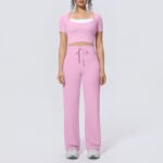 Women’s High-Waist Quick-Dry Yoga & Workout Set