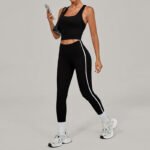 Women’s Quick-Dry High-Stretch 2-Piece Yoga & Gym Set